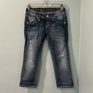 Rock Revival Capri Jeans